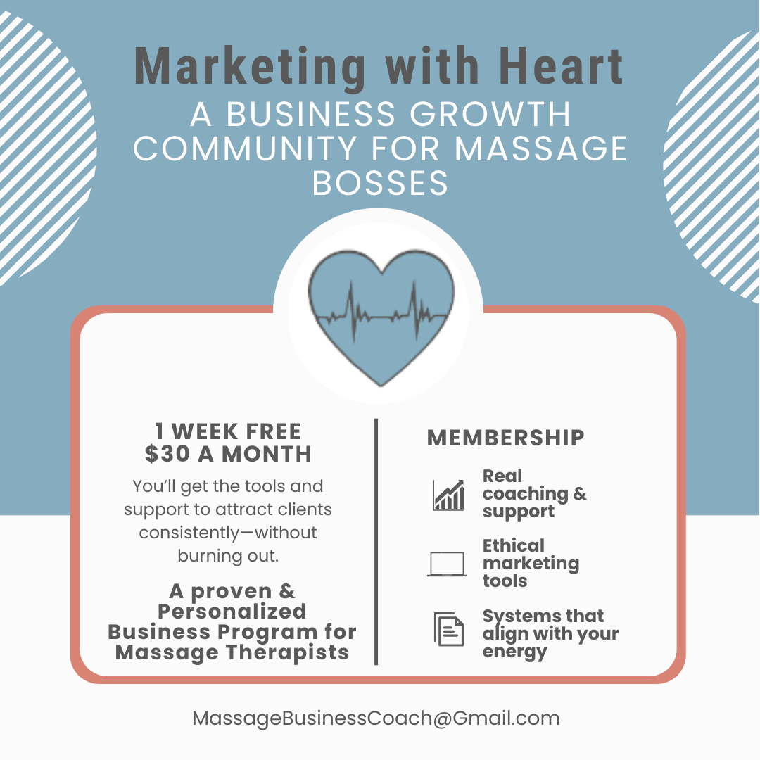 Marketing with Heart Business Coaching membership
